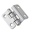 Heavy Duty 304 Stainless Steel Foldable Right Angle Hinge For Equipment Cabinets And Doors, Beefed Up Pro Grade Easy Install 1 Piece Cabinet Door Hinge