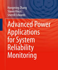 Book cover: Advanced Power Applications for System Reliability Monitoring, red-orange gradient, Springer logo.