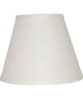 Barrel White Small Lamp Shade For Table Lamps Replacement 5x9x7 Inch Fabric Cloth Spider Model Requires Harp Or Bulb Clamp Adapter 0.43 Inch Screw Thread Diffuses Warm Soft Light For Home Decor