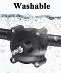 Drill Powered Water Transfer Pump Self Priming Portable Pump For Home Garage And Farm 30 To 40 Liters Per Minute Flow