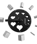 Disc Cutter Set Of 9 Entangled Heart Punches For Jewelry Making Pendants And Bracelets Heart Shaped Punch Mold Pro Grade