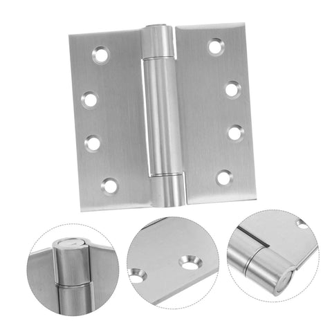 Adjustable Stainless Steel Heavy Duty Self Closing Door Hinges for Residential and Garage Use With Quiet Mechanism