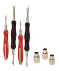 Chrome Seam Ripper Woodturning Project Kit Starter Pack Four Pack With Hardware And Bushing Set For Lathe Turning Beginners Includes Four Chrome Seam Ripper Projects