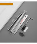 Adjustable Aluminum Door Closer With Spring Action Soft Close Fireproof Safety Built To Last Aluminum Alloy Construction