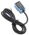 Square Inductive Proximity Sensor Switch Non Shield Type SN04-N Detection Distance 5mm 10-30V DC 200mA NPN Normally Open Three Wire Blue Housing