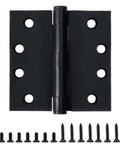 3 Pack Oil Rubbed Bronze 4.5 Inch Heavy Duty Commercial Door Hinges with screws, full mortise, interior exterior use