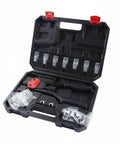 Heavy Duty Rivet Nut Tool Kit With Quick Change Mandrels Industrial Hand Riveter Threaded Insert Tool Alloy Steel Construction For Versatile High Strength Projects And DIY Repairs open case with mandrels