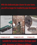 Pro Workhorse Steel Drain Snake And Manual Auger Cable For Nasty Clogs And Sewer Lines Manganese Pipe Opener in action clearing drains.