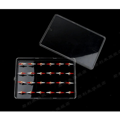 Hands-On Magnetic Molecular Model Kit For Physics Class Teaching Equipment To Explain Magnetic Structure And Demagnetization In A Kid-Friendly Junior High Lab With Clear Plastic Display Box showing steel needles.