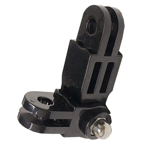 Three Way Adjustable Extension Pivot Arm Mount For Action Cameras Like 11 10 9 8 7 6 5 Black Session 5 4 Long And Short Extensions black ABS pivot arm