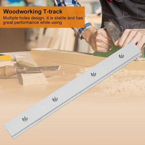 Heavy Duty Miter Bar Slider Track For Table Saw And Router Aluminum 200mm T Slot Rail With M6 Screw Fixture Pro Grade Guide For Solid Woodworking And Deadly Accurate Cuts. Aluminum T-track rail, 200mm, with M6 holes for woodworking guide fixtures.