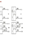 Installation diagram for 30Cm Adjustable M18 Diffuse Photoelectric Switch Sensor Three-Wire NPN Normally Open Proximity Sensor.