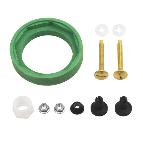 3 Inch Toilet Tank To Bowl Coupling Kit Fits Most Toilets With 3 Inch Flush Valve Openings Includes Gasket Bolts Nuts and Washers
