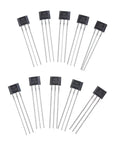 Set Of 10 Hall Effect Linear Sensors For Pro Grade Proximity And Position Sensing With Linear Voltage Output Proportional To Magnetic Field Strength High Precision Hall Sensor Array