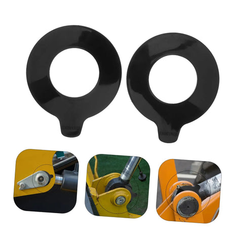 Beefy Heavy Duty Round Rubber Washers For Excavator Boom Pads And Bucket Pin Shim Kit Durable Wear Resistant Gasket Set For Excavator Parts Perfect Fit And Long Lasting Performance, black rubber washers