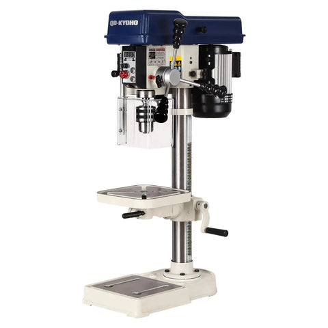10 Inch Benchtop Drill Press With Variable Speed From 50 To 3000 RPM Cast Iron Table And Base 6.2 Amp Motor Laser Alignment