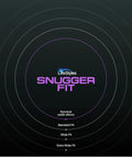 Snugger Fit Latex Condoms With UltraGlide Lubricant, 25 Count, diameter comparison chart