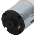 Close-up view of the motor of Smooth Operator Mini Vacuum Pump DC12V Low Noise Electric Air Motor for DIY tasks.