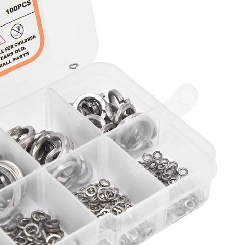 Flat Washer Set 480 Pcs 304 Stainless Steel Metric M2 To M10 Assortment Kit For Automotive Marine Electrical Appliance Hardware Repair Ideal For DIY Projects And Everyday Fixes Must Have, organized case