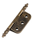 Rotating Concealed Hinge Set For Vintage Wood Boxes And Cabinets Antique Bronze Finish 4 Pieces 6 Holes 70x35mm heavy duty hinge