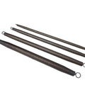 Heavy Duty Manual PVC Pipe Bender Spring Set Fits 16mm To 32mm Wire Tube Conduit, flexible steel springs for smooth bending.