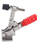 Stainless Steel Toggle Clamp With Ergonomic Plastic Cover Handle for machine operation, heavy duty welding and assembly