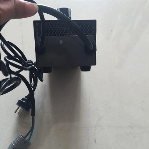 Heavy Duty 24 Volt 15 Amp Battery Charger For Qqe360-15Ch24 Floor Scrubber And Electric Forklifts, showing top view and power cords.