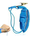Adjustable Anti Static Wrist Strap With Grounding Wire And Alligator Clip For Working On Sensitive Electronics Pro Grade ESD Shield