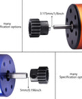 Motor shaft adapters for Metal Spur Gear Set 54T 32P With 15T 17T And 19T Pinions For Traxxas Slash Rustler Stampede E Revo Summit