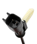No Sweat Swap Plug And Play Front Passenger Wheel Speed Sensor For Gm Models connector with pins and wiring harness.