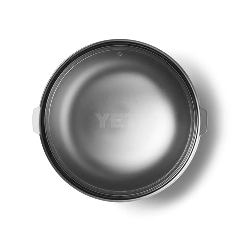 Double Wall Vacuum Insulated Stainless Steel Bowl With Lid 2 Quart Capacity Stackable Nestable Design shown from above