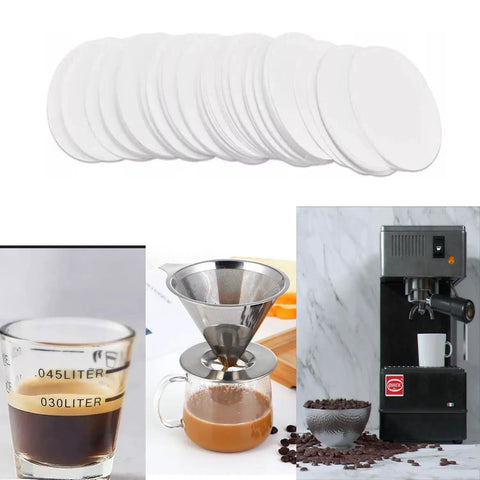 500 Count Round Disposable Coffee Filters Paper Micro Filters For Aeropress Brew Replacement Tea And Coffee Filter Papers