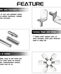 Dang Sturdy Nickel Plated Shelf Pin Kit With Seven Styles Of Heavy Duty Support Pegs For Cabinets Closets And Bookshelves Easy To Mount Fits Five Six Or Seven Millimeter Holes Delivers Reliable Storage That Works Like A Charm showcased in different styles and sizes