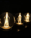 Scoreboard Style G50 LED Decorative Bulb For Christmas Lights Warm White 2400K Outdoor IP65 Waterproof Shatterproof E26 25 Pack