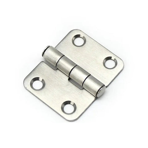 Heavy Duty Stainless Steel Hinge Distribution Box For Cabinet Doors Load Bearing Foldable 1 Piece 304 Brushed Finish