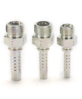 100 Pack ORFS Male Threaded O Ring Seal Hydraulic Hose Fittings Set For Female 13 By 16 By 12 DN R1 R2 1SN 2SN High Pressure Hydraulic Line Connectors With Leak Free O Ring Seals, three sizes