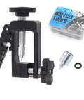 2 In 1 Bike Hydraulic Brake Line Cutter And Needle Driver Insertion Tool with packaging and components, Pro Grade Kit