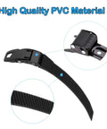 Inline Skate Replacement Straps With Screws And Nuts Included No Fuss Durable PVC Straps Kit showing strap details