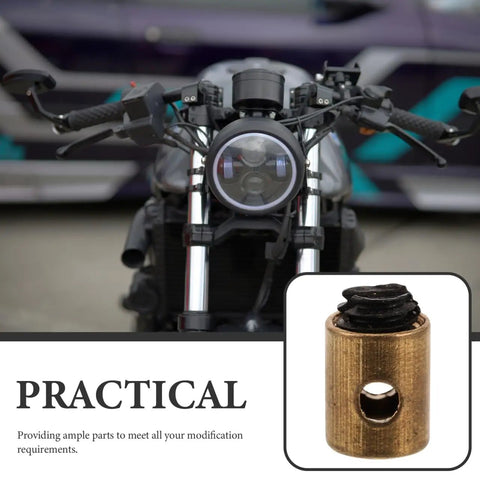 Clutch Line Core Clamp Kit, 20 Pcs Metal Throttle Cable Nipples, Universal Fit For Motorcycle And Scooter with hollow core design