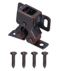 Stainless Steel Double Roller Cabinet Latches 30 Pack With Magnetic Damping For Soft Close Doors hardware with screws