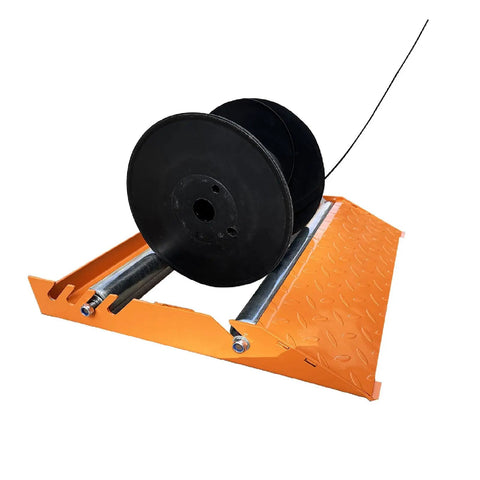 Stainless Steel Cable Drum Roller Reel Dispenser Stand For Wire Reels 30cm To 70cm Diameter Up To 50cm Wide Reels Heavy Duty Cable Reel Support And Guide Roller
