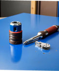 Tool set with marine hardware and pulley, part of the 4 Piece Stainless Steel Pulley Block Set For Sailing And Kayaking