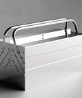 Sturdy Stainless Steel Toolbox With Multi Layer Lockable Cabinet And Handy Carry Handle For Home And Garage Tools Durable Rust Resistant Organizer For Easy Tool Storage And Quick Access