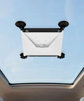 Heavy Duty Starlink Mini Suction Mount For Window Sunroof Rock Solid Carbon Steel Frame Grip holding securely on a car sunroof.