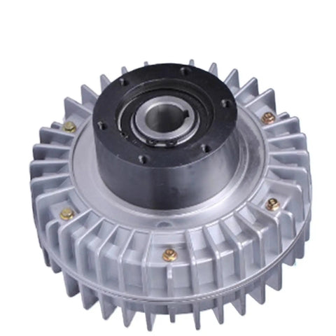 Shell Rotating Hollow Shaft Magnetic Powder Clutch And Magnetic Powder Brake Kit With 24V Tension Controller For Industrial Machinery