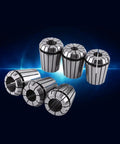 Rock Solid High Precision ER32 Spring Collet Set 6 Pcs For CNC Milling And Lathe Tools With Zero Slippage Grip, 65Mn Steel parts.