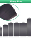 Heavy Duty Quilted Plastic Wire Shelf Liner 18 x 48 Inches Non Slip Protective Mat sizes comparison image with various dimensions.