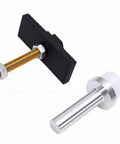 Heavy Duty Steel Needle Bearing Puller Tool Kit That Kicks Butt Removing Stubborn CV Axle Bearings From 8 Inch Clamshell Differentials Using Integrated Slide Hammer Design To Fix Front Axle Service Jobs Fast And Easy Without Messing Up Parts 18195, steel puller tool set