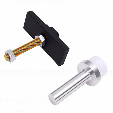 Heavy Duty Steel Needle Bearing Puller Tool Kit That Kicks Butt Removing Stubborn CV Axle Bearings From 8 Inch Clamshell Differentials Using Integrated Slide Hammer Design To Fix Front Axle Service Jobs Fast And Easy Without Messing Up Parts 18195, steel puller tool set