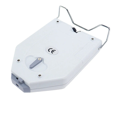Pro Grade Digital Pupilometer For Eye Care And Optical Fitting 45 To 82mm Pupillary Distance Measurement With Adjustable 0.1 0.2 Or 0.5mm Steps High Precision PD Meter For Eyewear And Vision Clinics, white handheld device